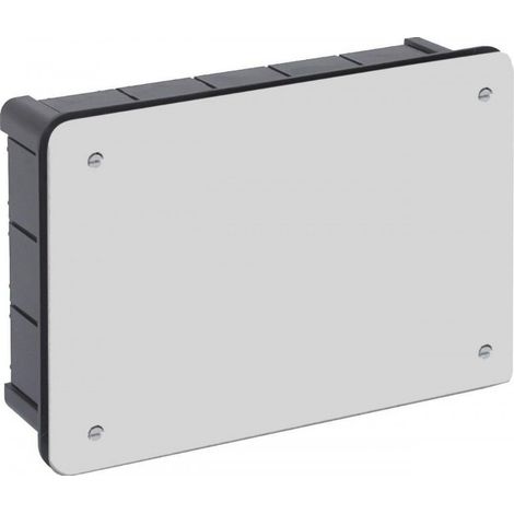 Box 160x100x50 weißer Deckel mit Schrauben SOLERA 363