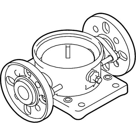Zubehör für vert. Kreiselpumpen DIN Flansch DN32/25 PN25 EPDM (1/5)
