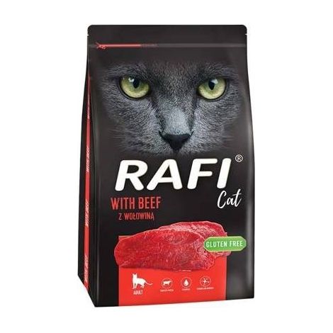 Dolina Noteci Rafi Katze mit Rindfleisch Trockenfutter 7Kg