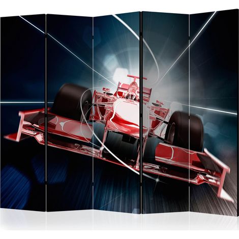 Paravento - Speed and dynamics of Formula 1 II [Room Dividers] - 225x172 (1/4)