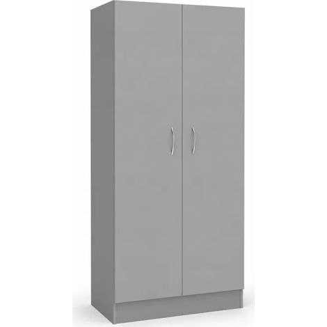 Armario bioclimático Gaia 80x50x180 cm en gris mate