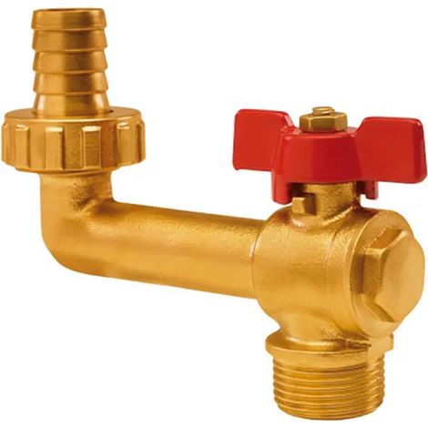 Vertikaler Bewässerungshahn 3/4-1 Gartenhydrant Bewässerungsventil Anschluss für die Außenbewässerung (1/5)