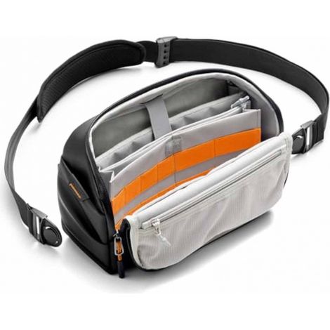 Sac bandoulière imperméable pour homme avec organiseur de bureau, protection un usage quotidien (1/4)