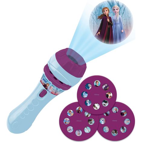 Linterna proyector cuentos Frozen Disney
