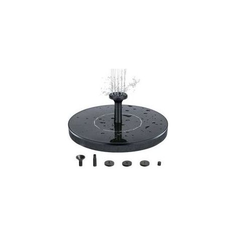 18cm Fontaine Solaire, Pompe à Eau Solaire Aucun Plantes Batterie ou Electricité pour Bassin / Piscine / Décoration de Jardin (1/4)