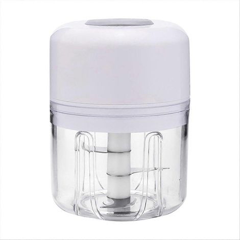Mini-hachoir électrique rechargeable, robot culinaire portable avec agitateur, multifonction sans fil (1/5)