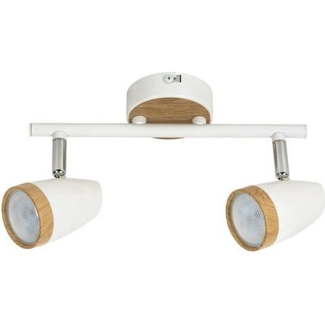 Réglette murale/plafond LED blanche 2x4W Karen 5565 Rabalux