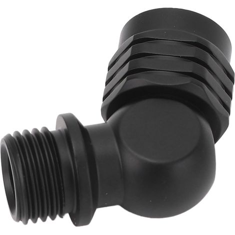Connecteur de deuxième étage pour détendeur, en aluminium, coudé à 110°, adaptateur pour deuxième étage de détendeur de plongée, accessoires de plongée sous-marine (1/5)