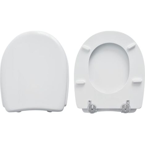 Copriwater Eos Clio compatibile in poliestere bianco (1/5)