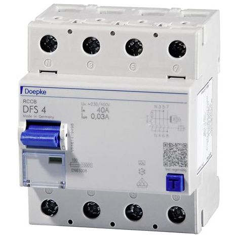Doepke DFS4 063-4/0,03-A interruptor diferencial 63A