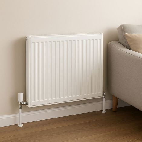 Heatwave EverWarm Compact Radiator 600mm H x 400mm W Single Convector (1/5)