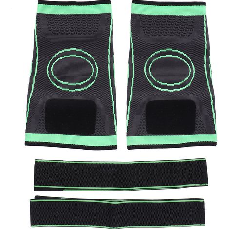 Manchon de genou compressif réglable pour récupération, protection articulaire et maintien sportif (1/5)