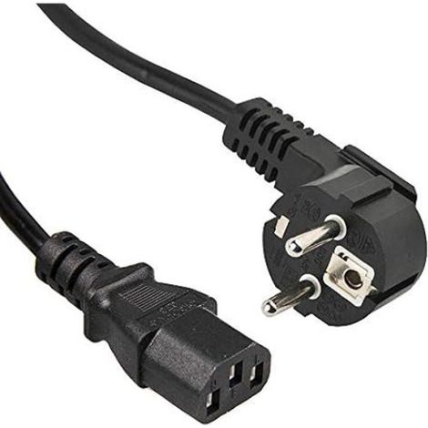 Câble D'alimentation - 0,5 M - 230 V - Cee 7/7 - Iec 320 C13 - 10 A (1/2)