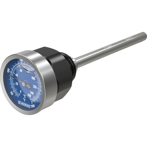 Ölmessstab, Temperaturanzeige, langlebige Aluminiumkonstruktion, schwarz (1/2)