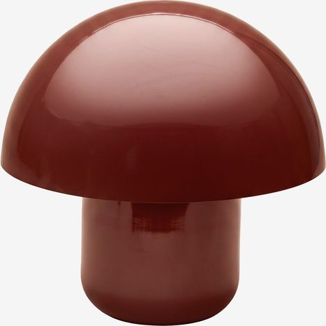 SKLUM Zyora Tischlampe ↑30 cm aus Eisen Weinrot (1/5)