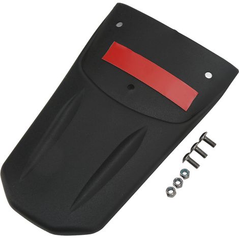 Extension de garde-boue arrière noire avec vis, compatible avec CB650R 2019-2021 (1/5)