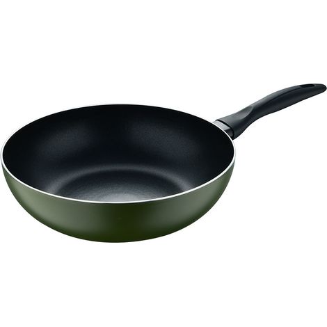 Wok aus gepresstem Aluminium, Induktion, Experto Ø28 cm