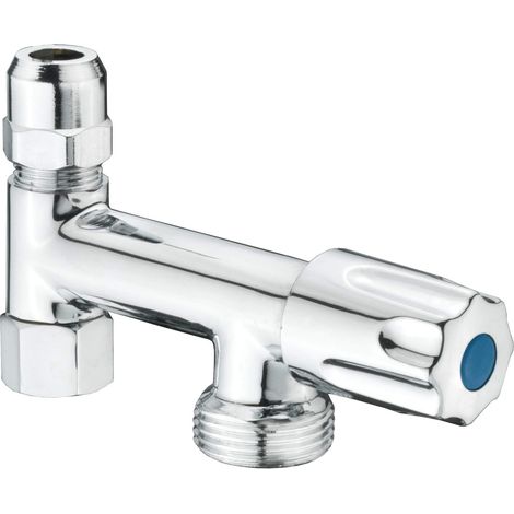 Cornat TEC304901 Robinet eckfix 3/8 '', chrome, Multicolore (1/2)