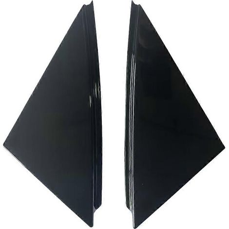 paire de panneaux de garniture triangulaires pour rétroviseurs latéraux 26686078 26686079 pour Buick Lacrosse 2016-2021, moulure d'angle de lunette arrière (1/5)