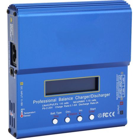 IMAX B6AC Balance Smart Lithium 80W LiPo Akkuladegerät für LiFe-, LiPo-, NiMH-, NiCd- und PB-Akkus (1/5)