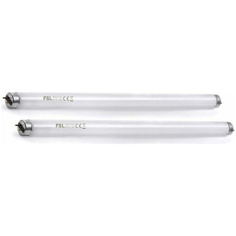 Tubo fluorescente T8 de neón UV de 10 W, bombilla de 13,1 pulgadas para matar insectos, lámpara de repuesto para matamoscas/mosquitos/insectos eléctricos de 20 W. (1/4)