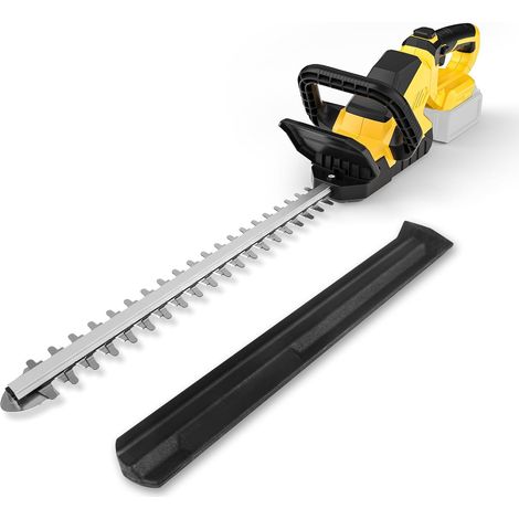 Cordless Hedge Trimmer with Blade 52 cm for 20V (without Battery)  3000 RPM, electric hedge shears, brushless, 180° rotating head (1/5)