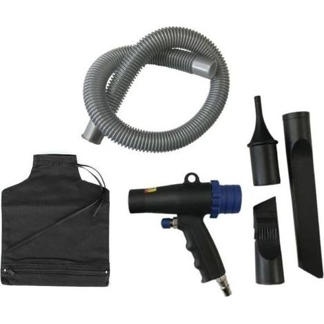 Garden FuturePistolets de soufflage à Air comprimé Kit d'Aspirateur pour Compresseur Outils de soufflage à Vide d'Air à Double Fonction (1/5)