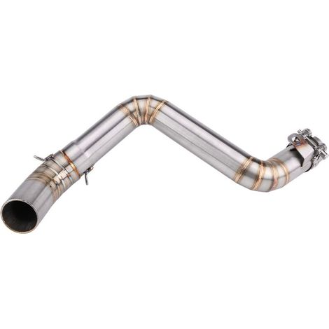 Tipe moyen d'échappement, tuyau de connexion 51 mm résistant à la chaleur en acier inoxydable pour réparation (1/5)