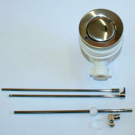 Sifón de plástico con sistema de apertura emergente desagüe del lavabo tapa