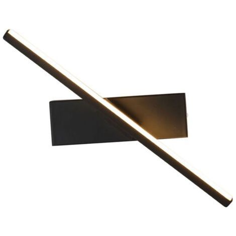 Applique murale rotative pour chambre à coucher, coque en fer, Surface de cuisson à haute température, lampe de chevet Anti-Corrosion pour la maison, lumière blanche et noire (1/5)