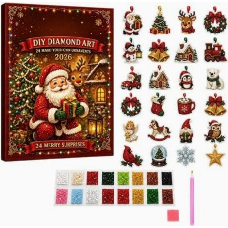 New Christmas decorations DIY hanging ornament set - Christmas DIY hanging ornament set