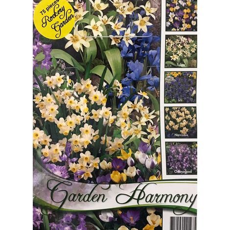 COLLEZIONE DI 75 BULBI AUTUNNALI IN MIX PER GIARDINO ROCCIOSO BULBS BULBES