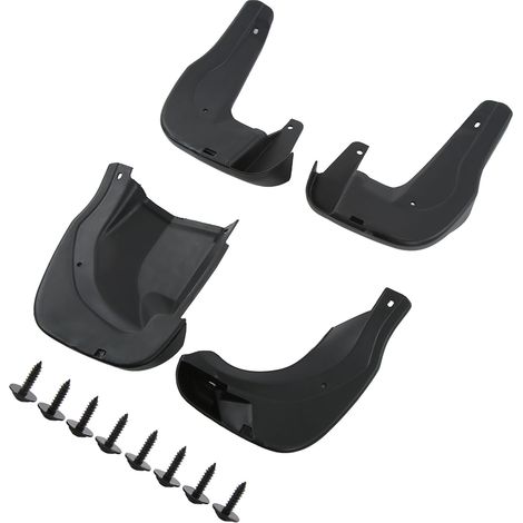 Spritzschutzbleche für vorne und hinten, schwarz, passend für CR-V (2012–2016), 4-teiliges Set (1/5)