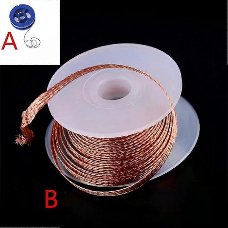 1 tresse à dessouder de 35 mm et 15 m, outil de réparation de fils - JXLGV (1/5)