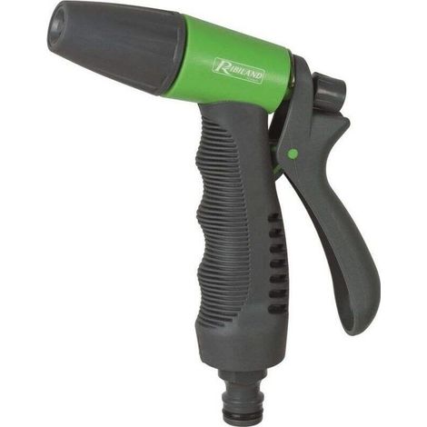Pistolet d'arrosage BMI, à déclenchement frontale. Fabriqué en bi matière, arrosage jardin, pelouse (1/5)