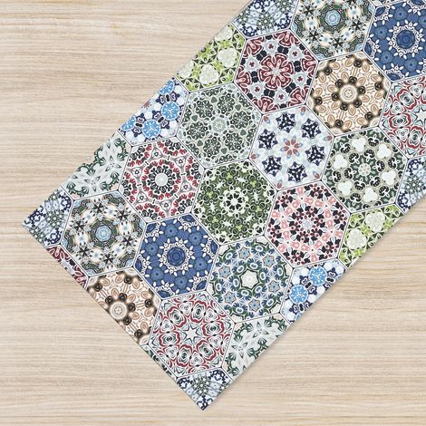 Tappeto da cucina passatoia antiscivolo, antiscivolo, made in italy, antimacchia Colori - 50x300 (1/5)
