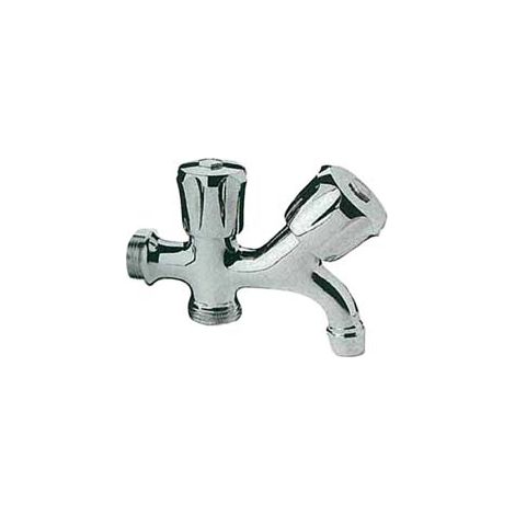 RUBINETTO DOPPIO SPECIALE CON ATTACCO LAVATRICE ART.220 - 1 pezzi ITAP