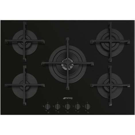 Smeg PV275B Gasherd Schwarz 72 cm (1/2)