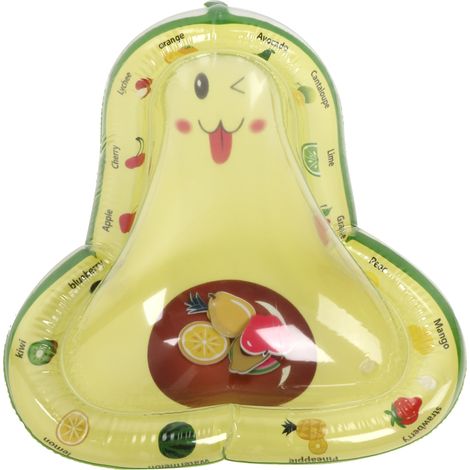 Tapis gonflable d'eau en PVC multifonctionnel et pliable, motif avocat, pour bébé et nourrisson (1/5)