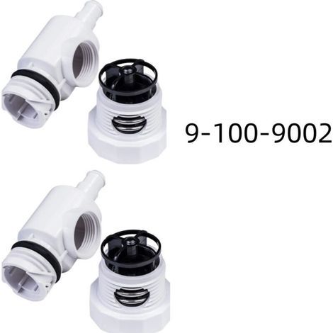 Automatischer Wandreiniger für Swimmingpools, kompatibel mit Modellen 280, 180, 380, 480, 3900 Sport und 9-100-9002 – 2 Stück (1/3)