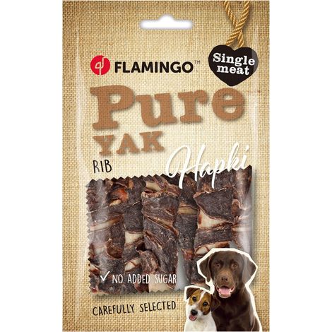Friandise pour chien Cote avec coeur Yack (1/4)