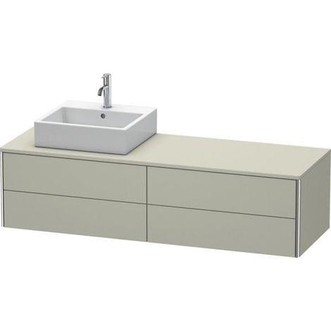 Mueble de pared Duravit XSquare 160,0 x 54,8 cm, 4 cajones, (1/2)
