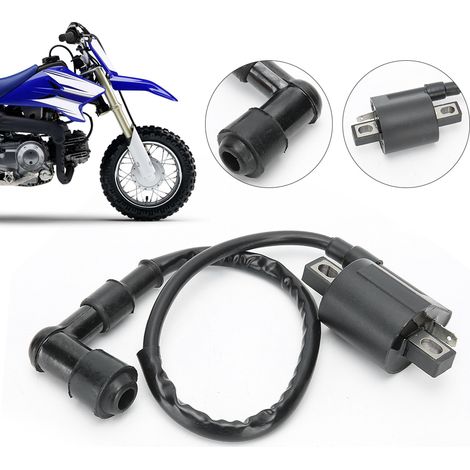 Bobine d'allumage et câble de bougie compatibles avec les motos tout-terrain Yamaha PW50 PY50 Peewee 50. (1/5)