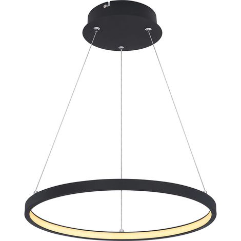 Globo - hängeleuchte - Ralph - schwarz - metall - Ø 39cm - LED - (1/4)