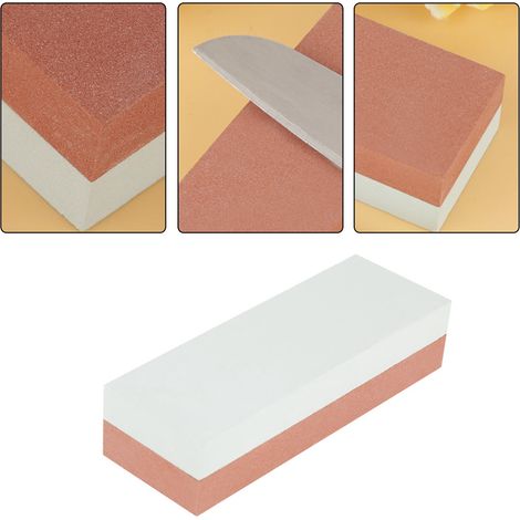 Grüner Schleifstein aus Kohlenstoff und Korund, 100 x 35 x 22 mm (1/5)