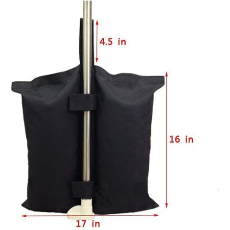 Sac lesté robuste de qualité industrielle avec double couture pour (1/4)