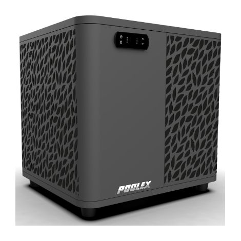 Poolex – Pompe à chaleur piscine 3 kW – Économie d'énergie jusqu'à 75% – Réversible chaud/froid – Contrôle Wifi – Compatible tous spas