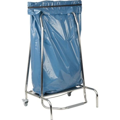 Portaborse a pedale APS, altezza 960 mm, lunghezza 590 mm, larghezza 430 mm (1/3)