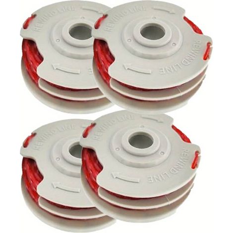 Carrete de alimentación de alambre automático doble para cortadoras de césped Flymo, compatible con los modelos de cortadoras de césped Flymo FLY021/513937190.