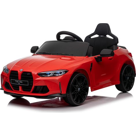 Macchina Elettrica per Bambini Licenza Ufficiale Bmw M4 10,8V 3,1Ah Rosso